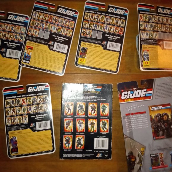 GI joe 8 x 2008 ACtion figure lot -collection unopened - Picture 3 of 3